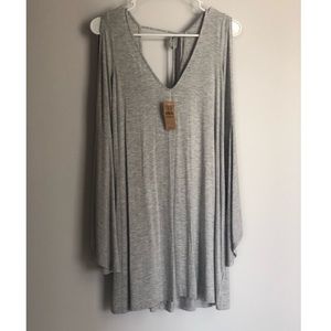 American Eagle Outfitter Petite Gray Short Dress